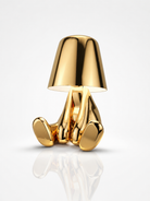 Lampe de table figurine métallique