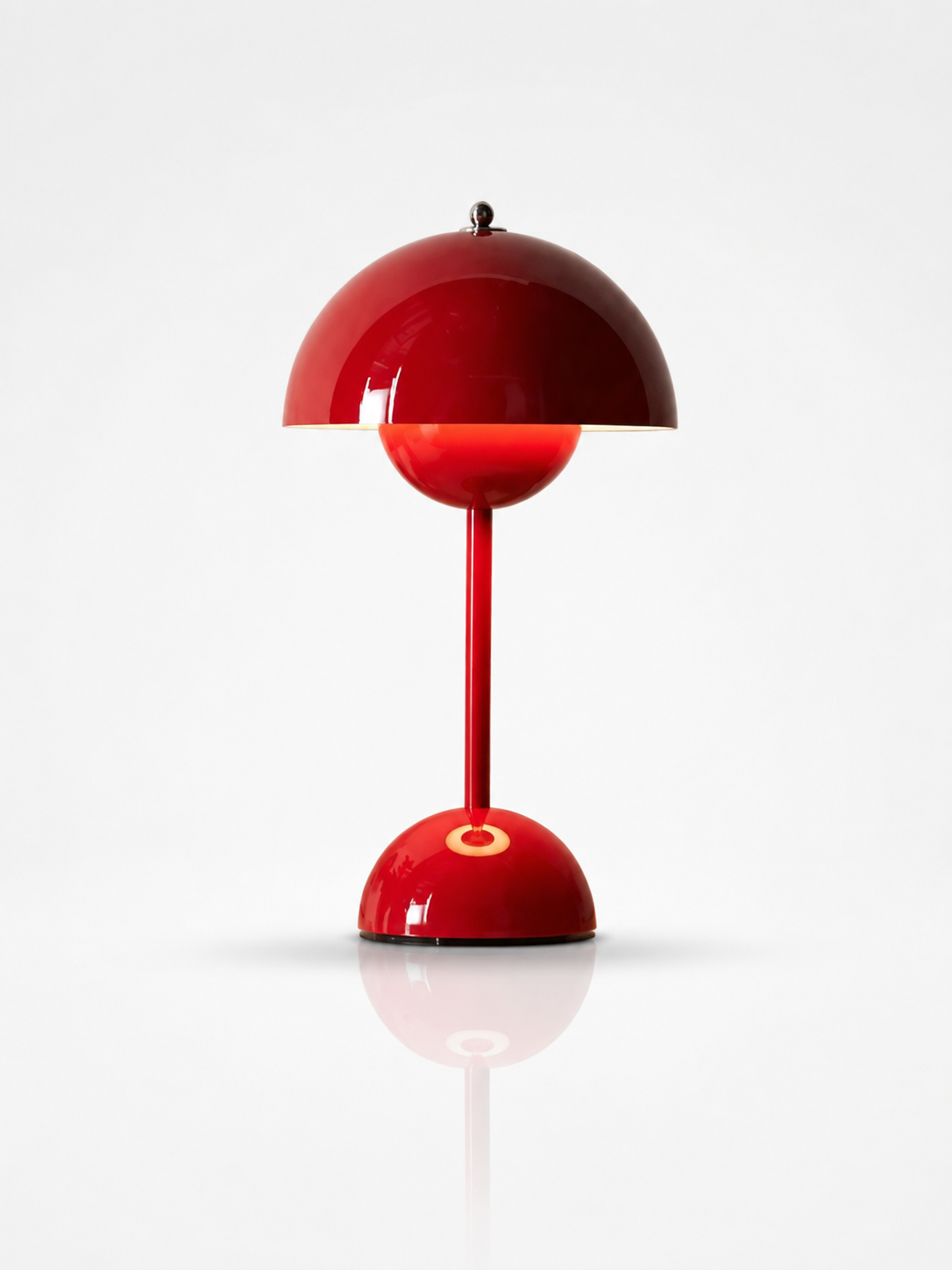 Lampe de table champignon rétro