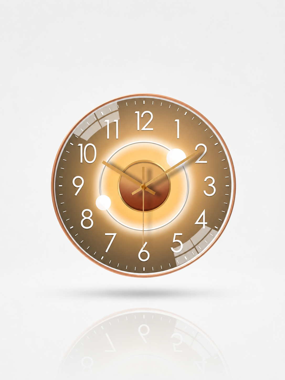 Horloge murale ronde silencieuse