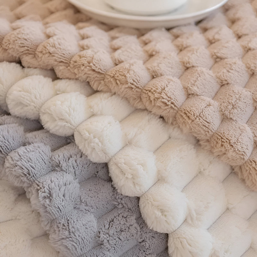 Texture nid d'abeille en beige, blanc cassé et gris clair